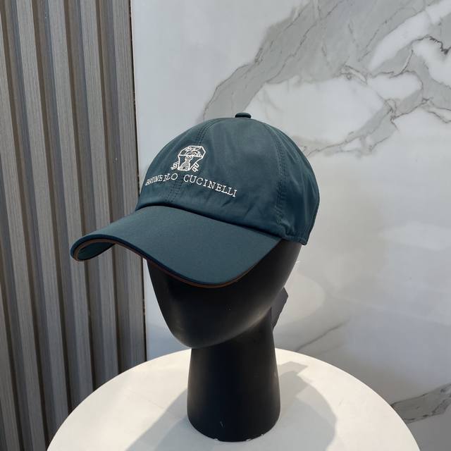Brunello Cucinelli Exclusive New High-End Baseball Cap, Matching Designer Brands
