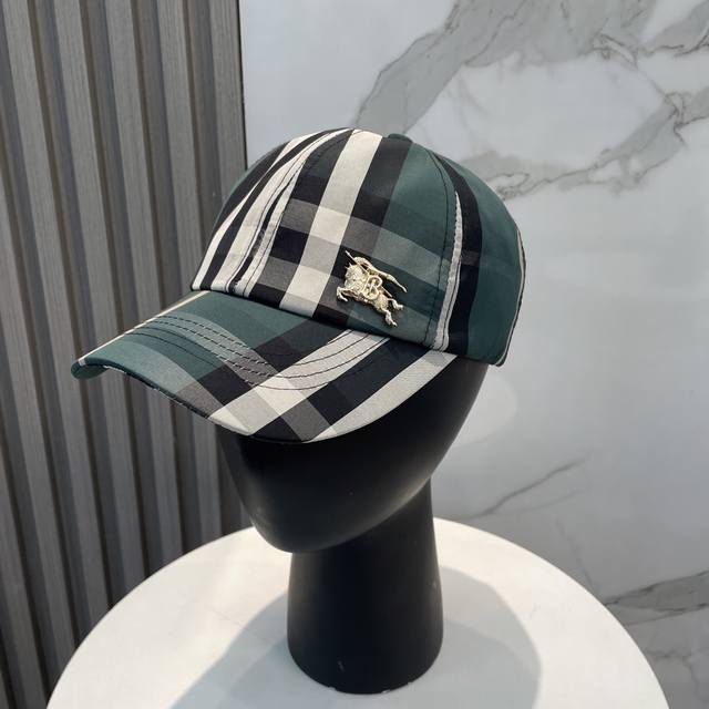 Comes With A Dust Bag. Burberry Baseball Cap, Original Design, Popular In Stores