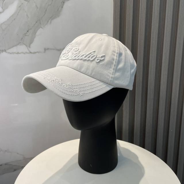 Acne Fashion-Forward Favorite: High-Street Letter Baseball Cap With Custom Embos
