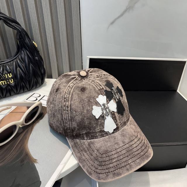 Kroshin 25 New Baseball Cap, Stylish And Classic Cross Logo, Casual With A Cool