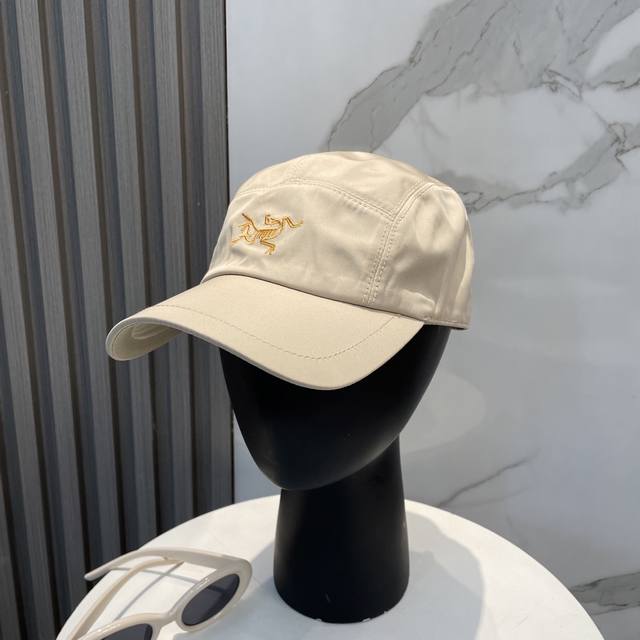 Arcteryx Small Bird Hat Arc'teryx Embroidered Logo Curved Brim Baseball Cap, Lig