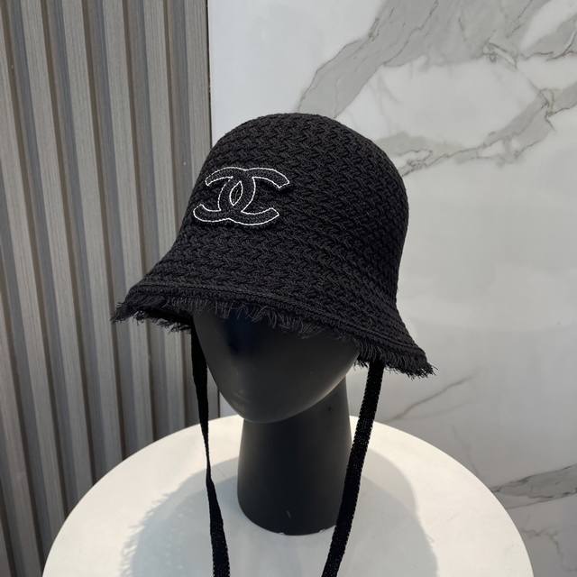 Chanel New Knitted Bucket Hat, High-Density Construction, A Super Stylish Knitte