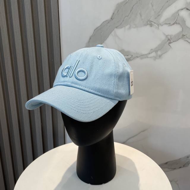 Alo New Baseball Cap Custom-Made Ultra-Thin Cotton Fabric, More Breathable Than