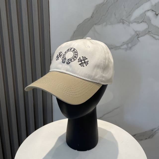 Krosin New Color-Blocked Baseball Cap, Classic Cross Logo, Casual With A Cool Ed