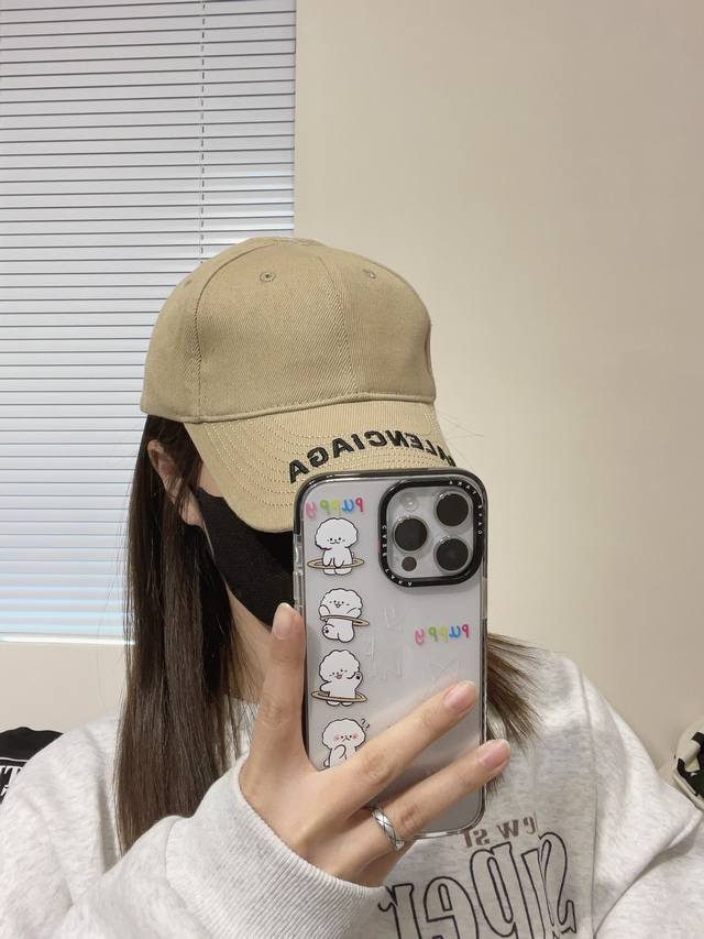 Balenciaga Embroidered Original Baseball Cap, Excellent Quality, Casual And Fash