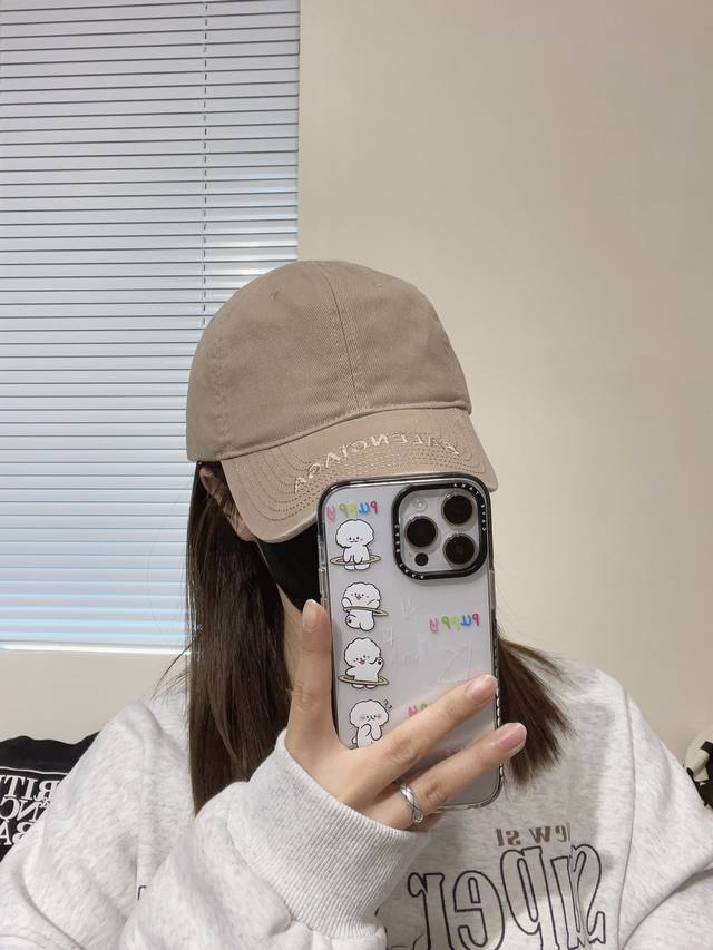Balenciaga Embroidered Original Baseball Cap, Excellent Quality, Casual And Fash