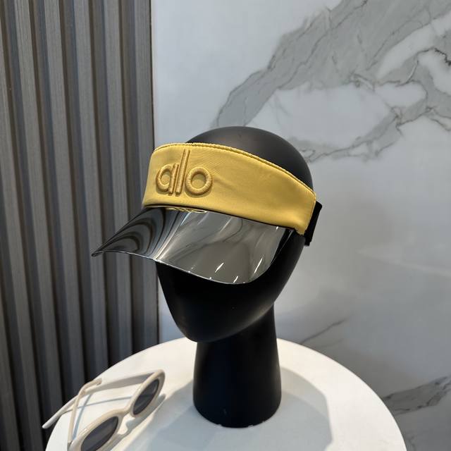 Best-Selling Alo New-Style Mirrored Peakless Cap, Custom-Made Ultra-Thin Cotton