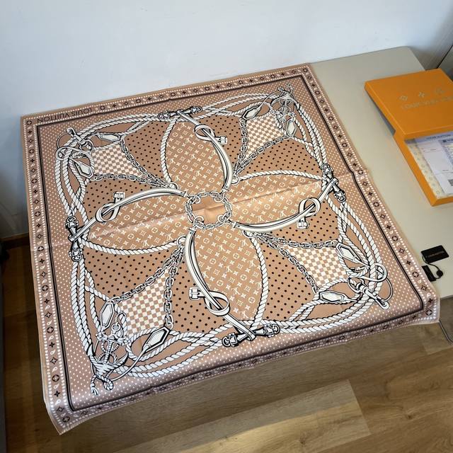 Lv The New Square Scarf Reinterprets The Traditional Veil With Creative And Uniq