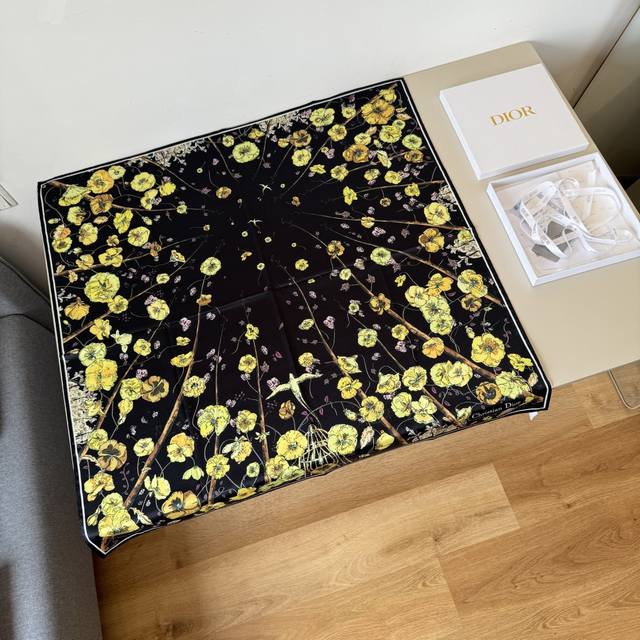 Dior New Handkerchief Dior Floral Square Handkerchief Absolutely Stunning [Tears