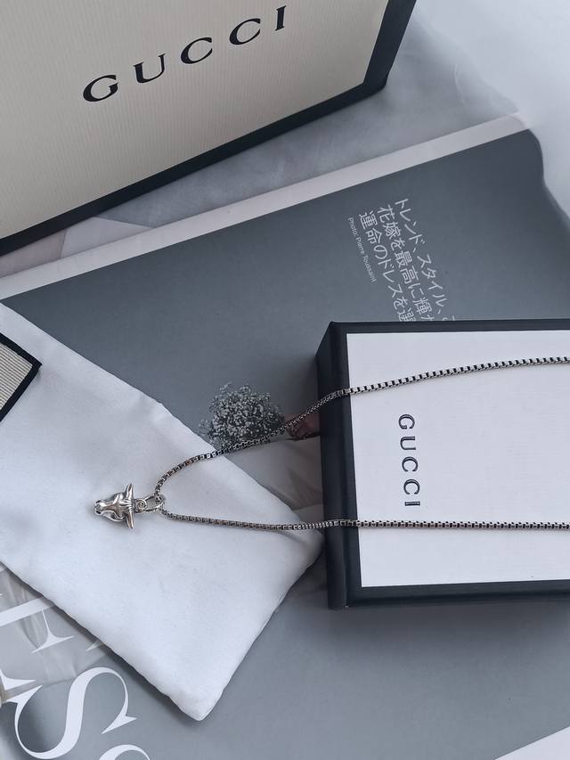 Gucci Bull Head Necklace