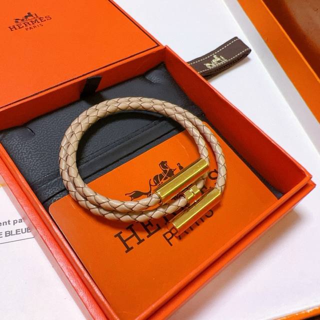 New Hermes Hermes Bracelet Woven Bracelet Thickened Edition. Premium Craftsmansh