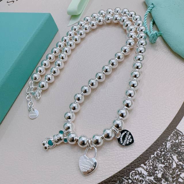 Tiffany Necklace Tiffny & Co. Store-Quality Silver Version Celebrity-Style Vinta