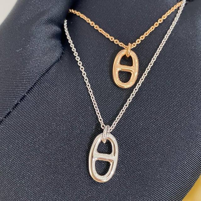 P Price Pig Nose Mini Pig Nose Collarbone Chain, Delicate And Cute Design, Avail