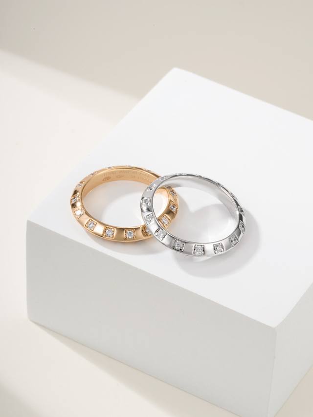 Size 5678 Lv Damier Checkered Jewelry Series Ring, Inspired By The Checkered Pat