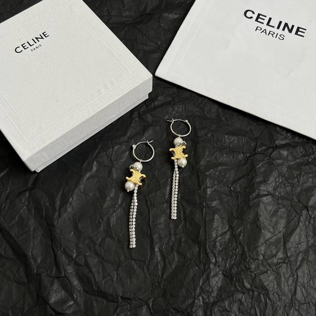 Celine Earrings A Timeless Symbol Of Minimalist Fashion, Bold Yet Timeless, Thes