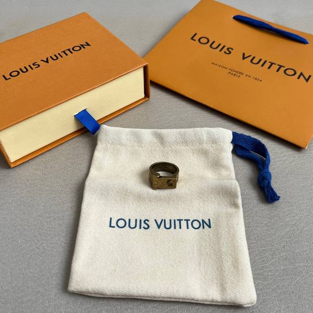 Lv New Ring, Louis Vuitton Ring, Same Material As The Store, Hot-Selling Design,