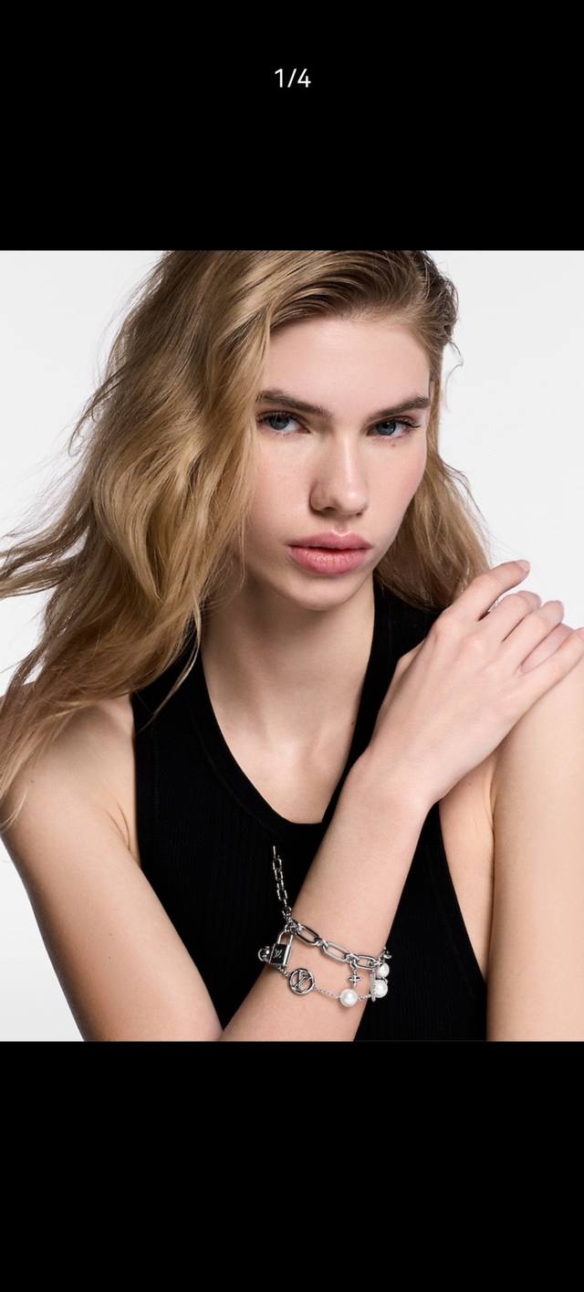Donkey House Lvmix Chains Bracelet Blends Metal Chains Of Varying Sizes, Creativ