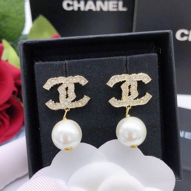 Model Number Xed0170 Xia Xia Same Style Highest Grade Chanel New Pearl Gold Ear