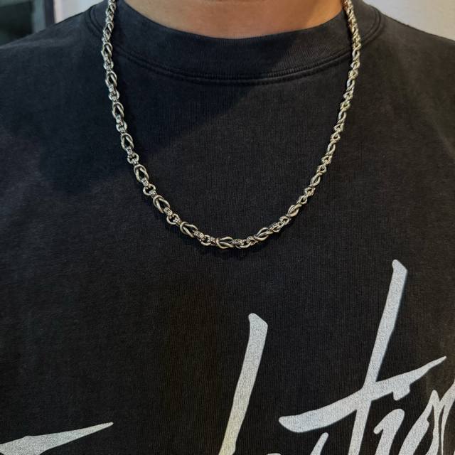 New Model, Same As's Necklace, Boutique Quality Chrome Hearts Classic Retro Skul