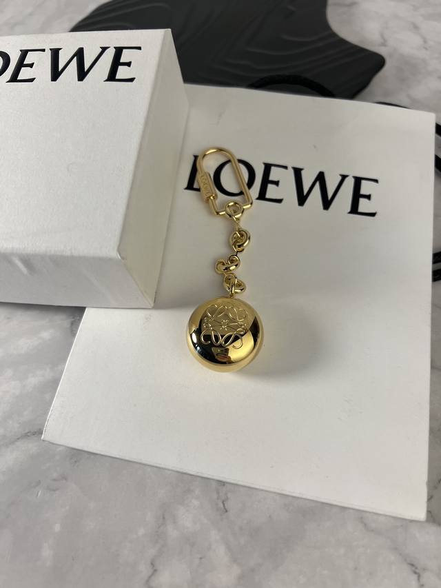 Loewe Hollow Ball Keychain