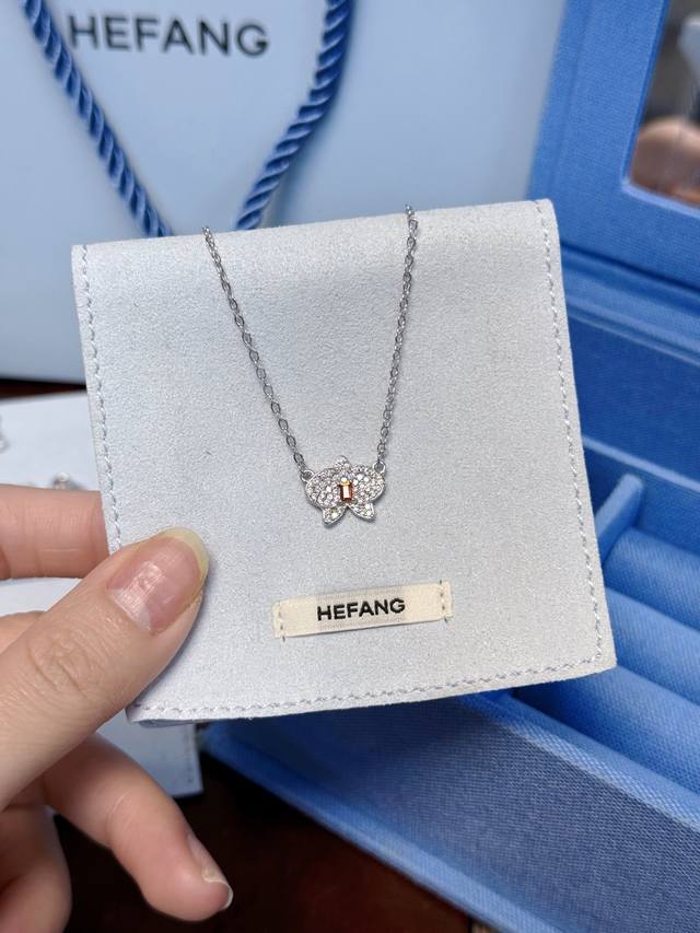New Hefang Butterfly Orchid Necklace