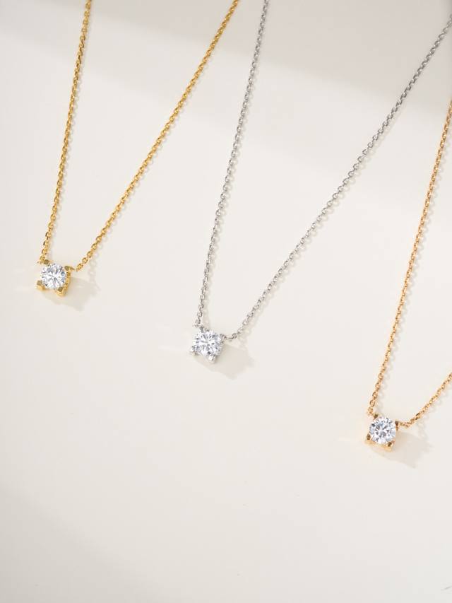 P Price Bullhead 1Ct Necklace Cnc Precision Carving, Diamond-Like Simulation. Wh