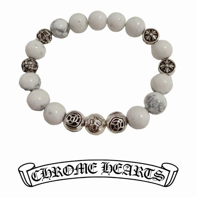 New Arrival, Boutique Quality Chrome Hearts Classic Retro Multi-Element Turquois