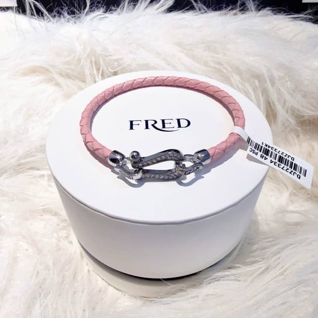 Batch: Hot-Selling Fred Full-Diamond Horseshoe Bracelet, Classic And Versatile,