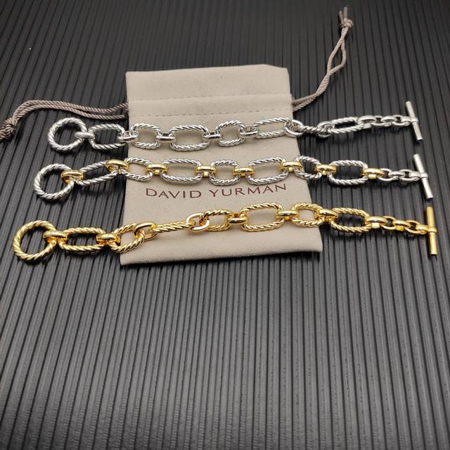 David Yurman Color-Blocked Sapphire Bracelet. Size: 19 Cm. Item Number: Dysl-023