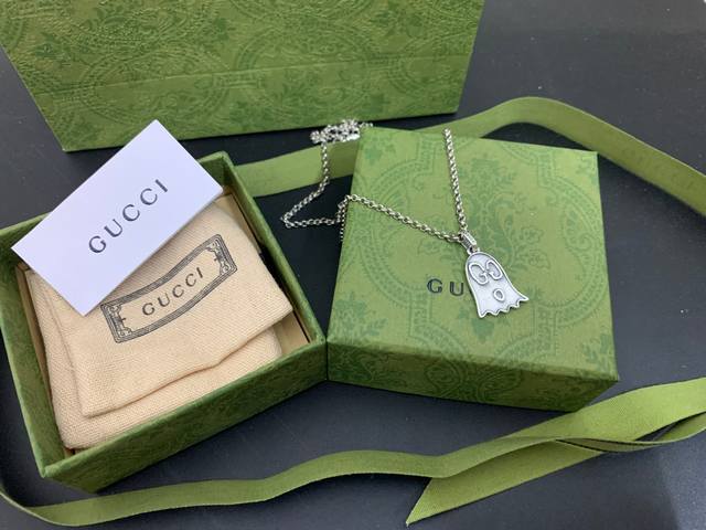 Gucci Vintage-Inspired Ghost Ghost Necklace Length: 50+5 Cm Item Number: D045713