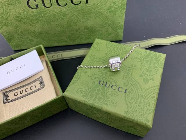 Trendy Gucci Gucci Roadster Hollow Square G Pendant Length: 50+5 Cm Item Number: