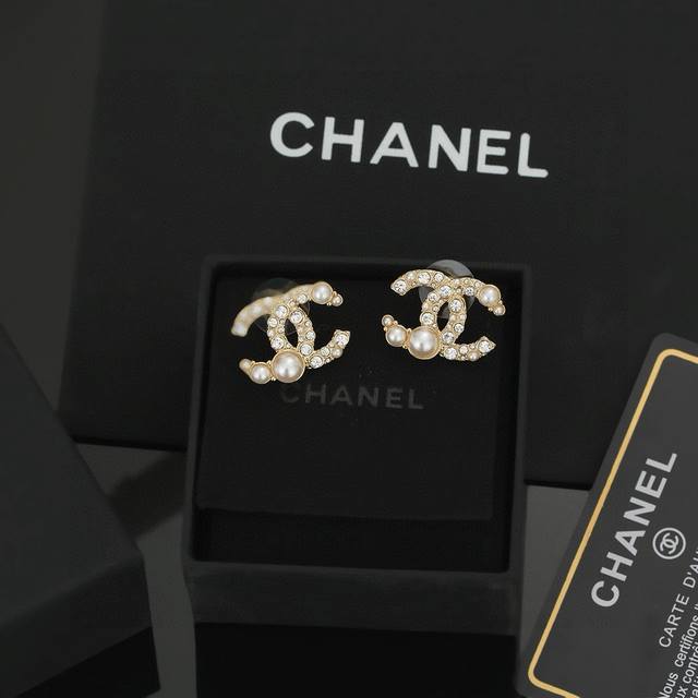 Chanel Earrings And Ear Studs: Fashionable And Versatile, Ultra-Beautiful 1:1 Ex