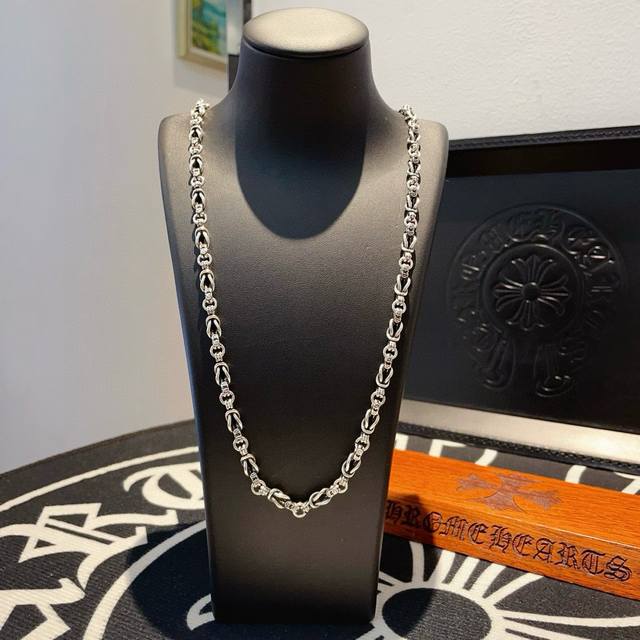 New Arrival, Boutique Quality Chrome Hearts Classic Retro Skull Necklace, Popula
