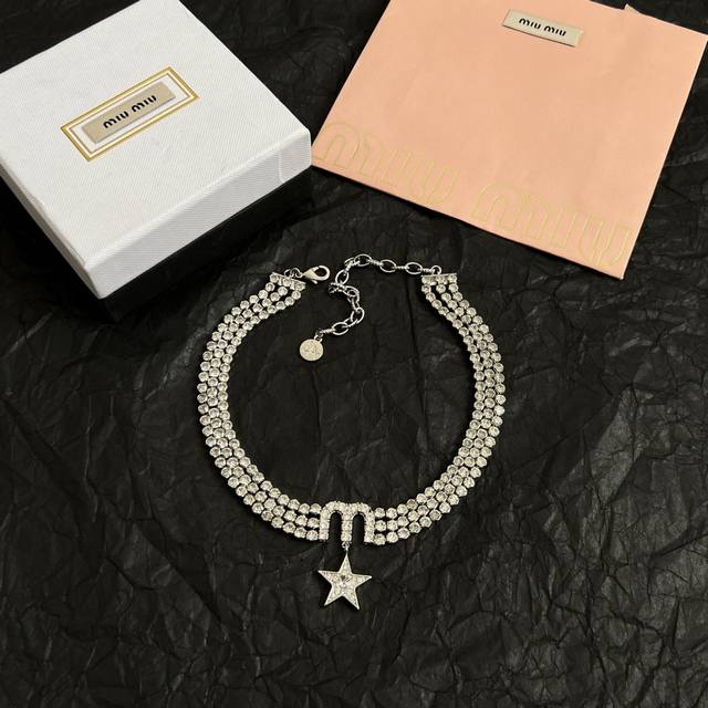 Miumiu Necklace, A Small And Delicate Piece With A Full Sense Of Design, Very Ve