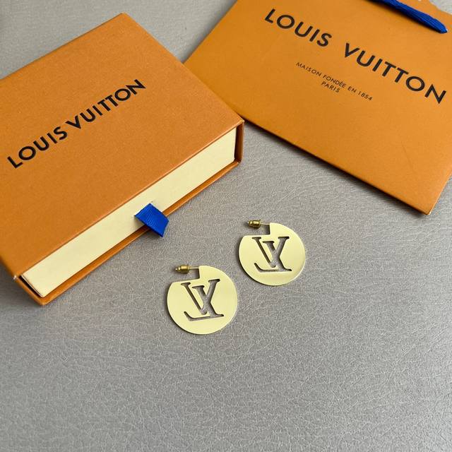 Authentic Louis Vuitton Earrings, Louis Vuitton, Same As In-Store, Hot-Selling D