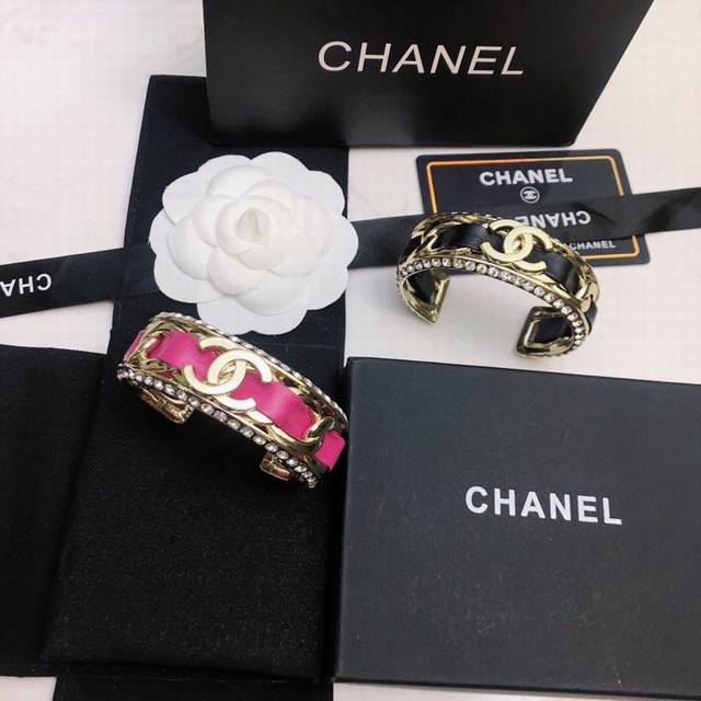 Chanel Fall/Winter New Collection, With The Boutique, Genuine Leather Bracelet,