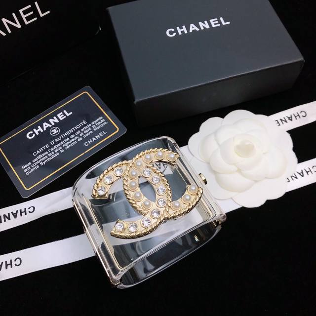 New Transparent Resin Bracelet Now Available! Chanel's Best-Selling Transparent