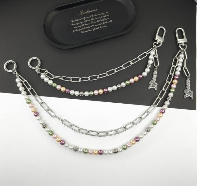 Short And Long - Pearls Belt Chain And Bag Accessory M02293 This Pearls Belt Cha