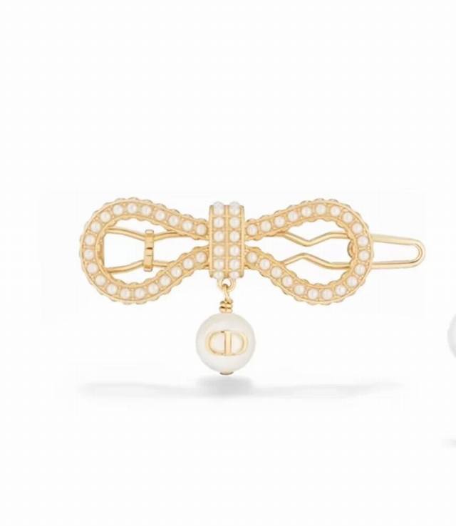 Dior 25 Fairy Bow Hairpin: Fairy-Inspired Pearl And Diamond Jewelry, Gentle, Ele