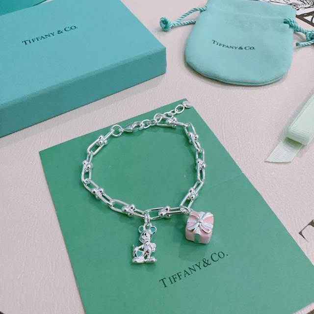 Authentic New Tiffany Bracelet Tiffny&Co. Store-Quality Silver Version, Celebrit