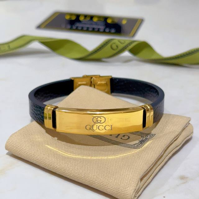 New Release: Gucci Bracelet And Wristband Latest Model, Pure Handmade Top-Grain