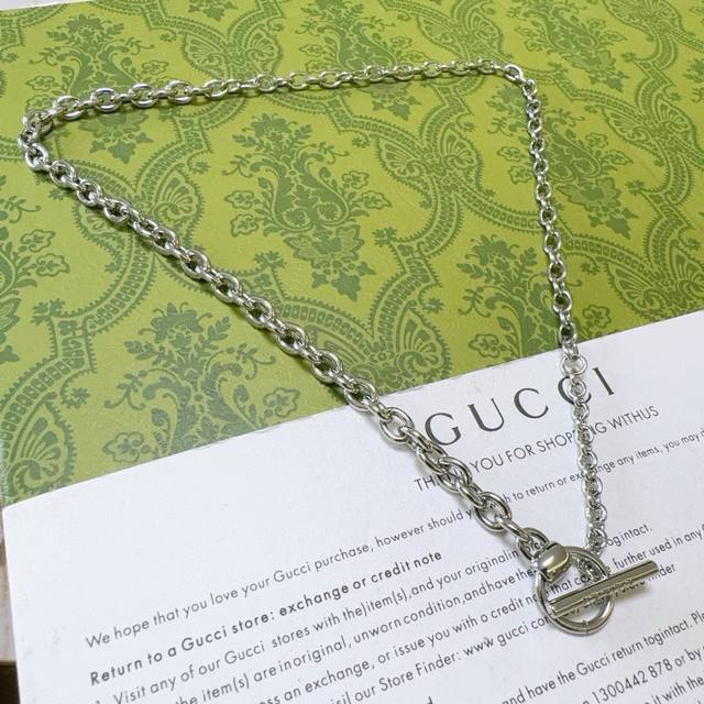 Gucci Necklace Latest Model With Higher-Grade Chain, Celebrity-Style Anger Fores