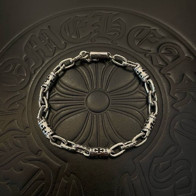 New Arrival, Boutique Quality Chrome Hearts Classic Retro Cross Ring Buckle Brac