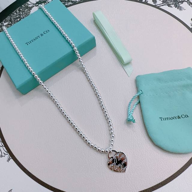 Tiffany Necklace Tiffny&Co. Counter-Exclusive Silver Edition Celebrity-Inspired