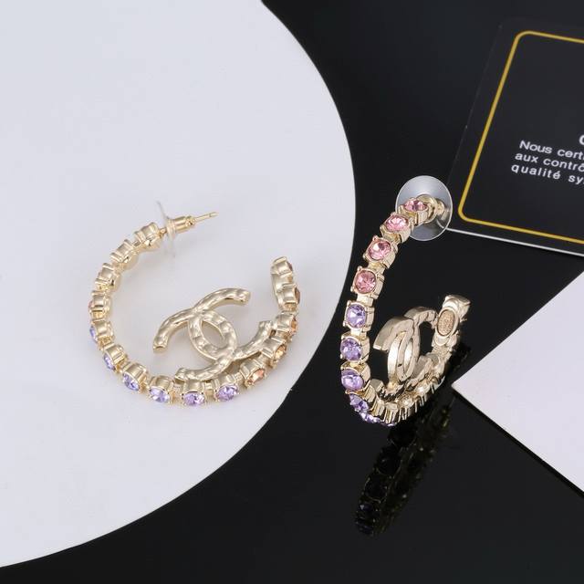Chanel Half-Circle Earrings, A Favorite Among Many Goddesses, Subtly Adorn The S