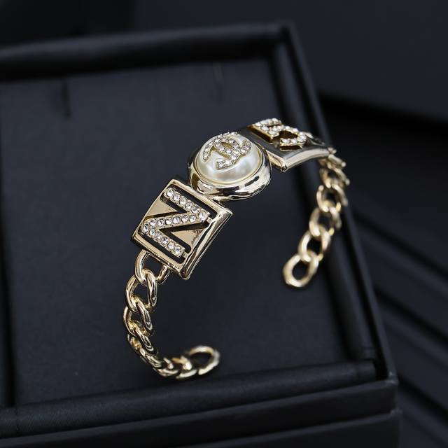 Chanel N5 Letter Bracelet: This Piece Is Absolutely Stunning. A Must-Have Delica