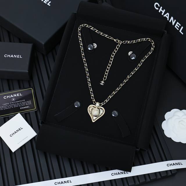 Chanel Lambskin Heart-Shaped Long Chain: Chanel Has Done It Again With The Heart