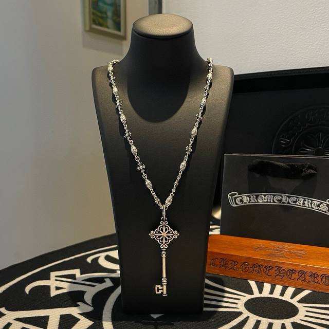 New Arrival, Boutique Quality Chrome Hearts Classic Retro Multi-Element Necklace