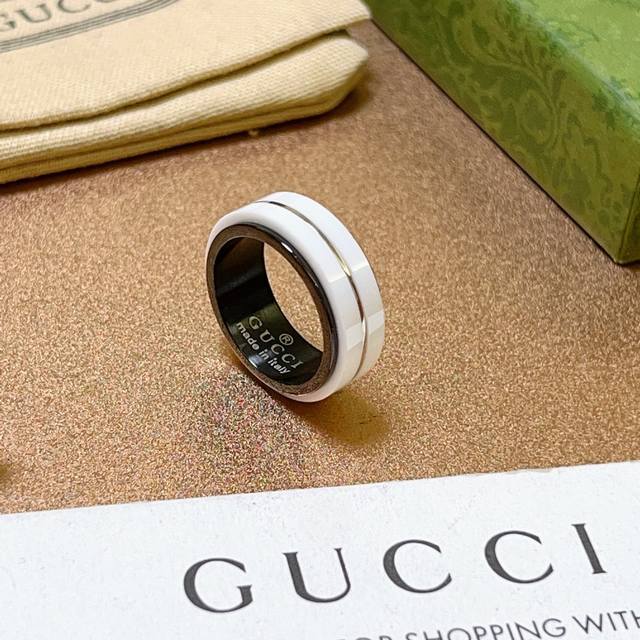 Gucci Ring Latest Model, Higher Grade, Celebrity-Style Anger Forest Series V-Gol
