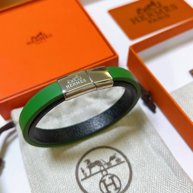 New Arrival: Herm S Hand Strap Bracelet Latest Model, Handmade Woven Leather Mat